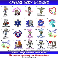 Toddler Scrubs Embroidery Designs