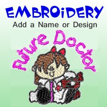 Toddler Scrubs Embroidery