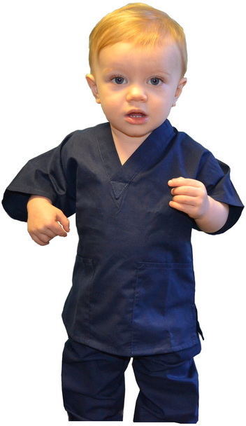 Toddler Scrubs Navy Blue