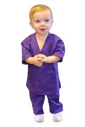 Toddler Scrub Set Purple