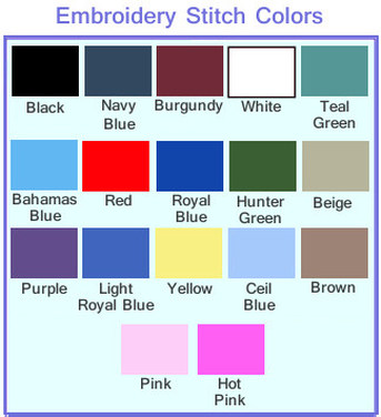 Toddler Scrubs Color Chart