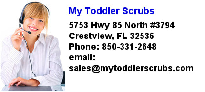 My Toddler Scrubs Location