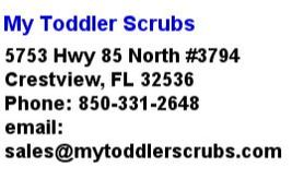 My Toddler Scrubs Location